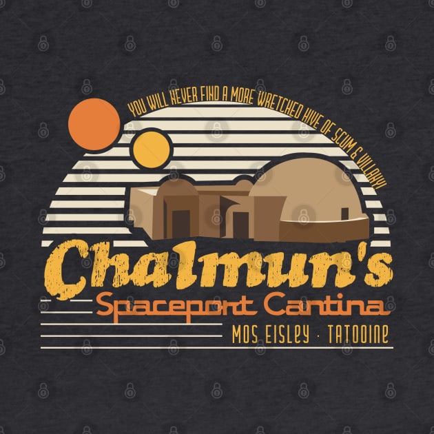 Chalmun's Spaceport Cantina by Nazonian